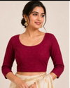 Tew Premium Crush Lycra Stretchable Blouse Collections